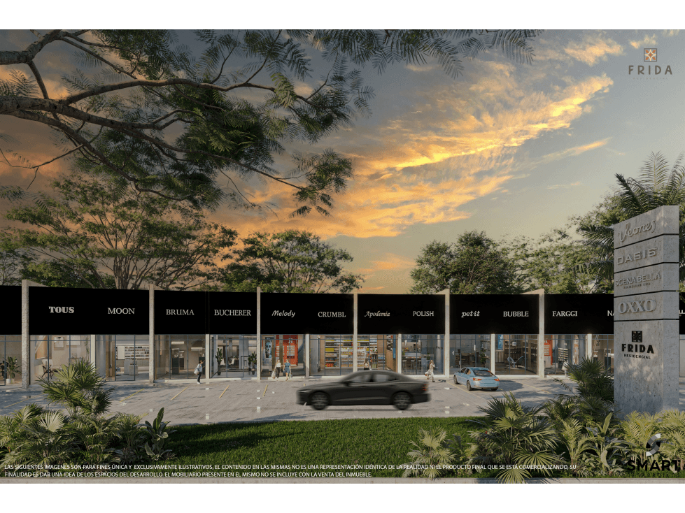 Conkal Locales Comerciales Smart Plaza Frida en Venta - 1