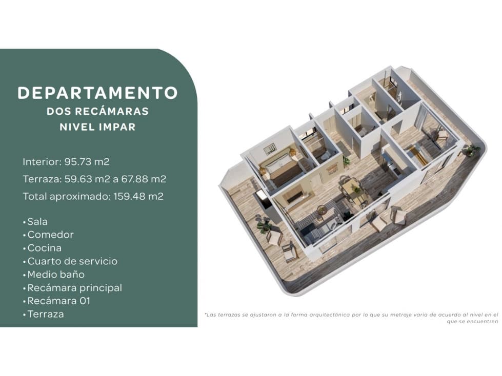 Departamento en Preventa en Cancún - 1
