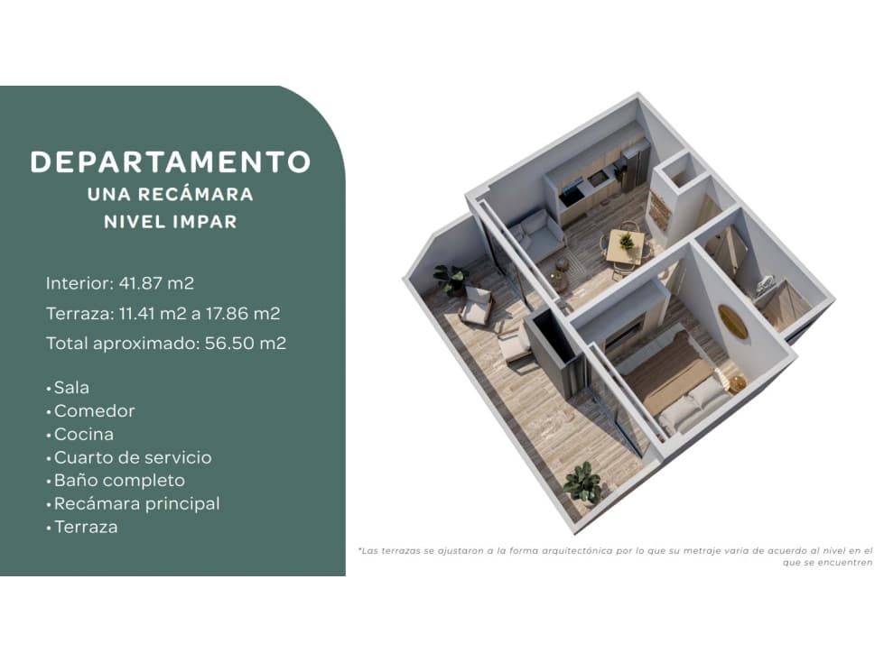 Departamento en Preventa en Cancún - 1