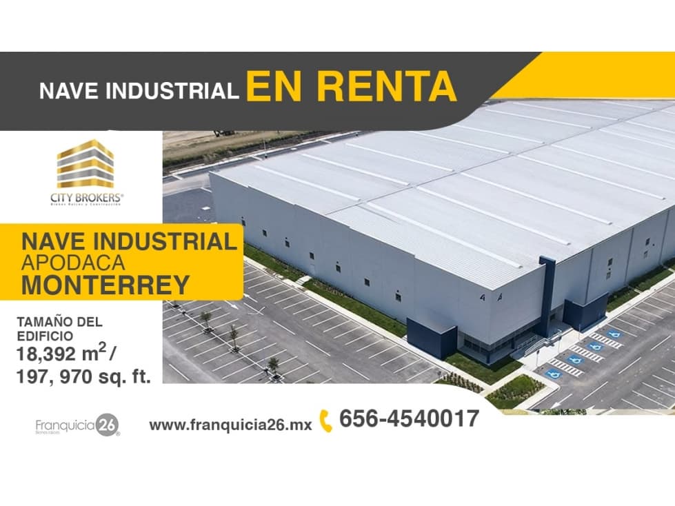 NAVE INDUSTRIAL APODACA MONTERREY - 1