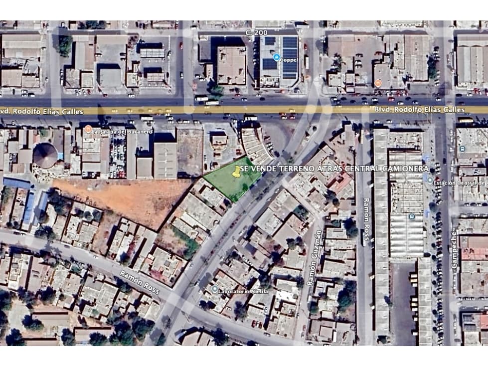 SE RENTA TERRENO ATRAS DE CENTRAL CAMIONERA CD. OBREGON SON. - 1