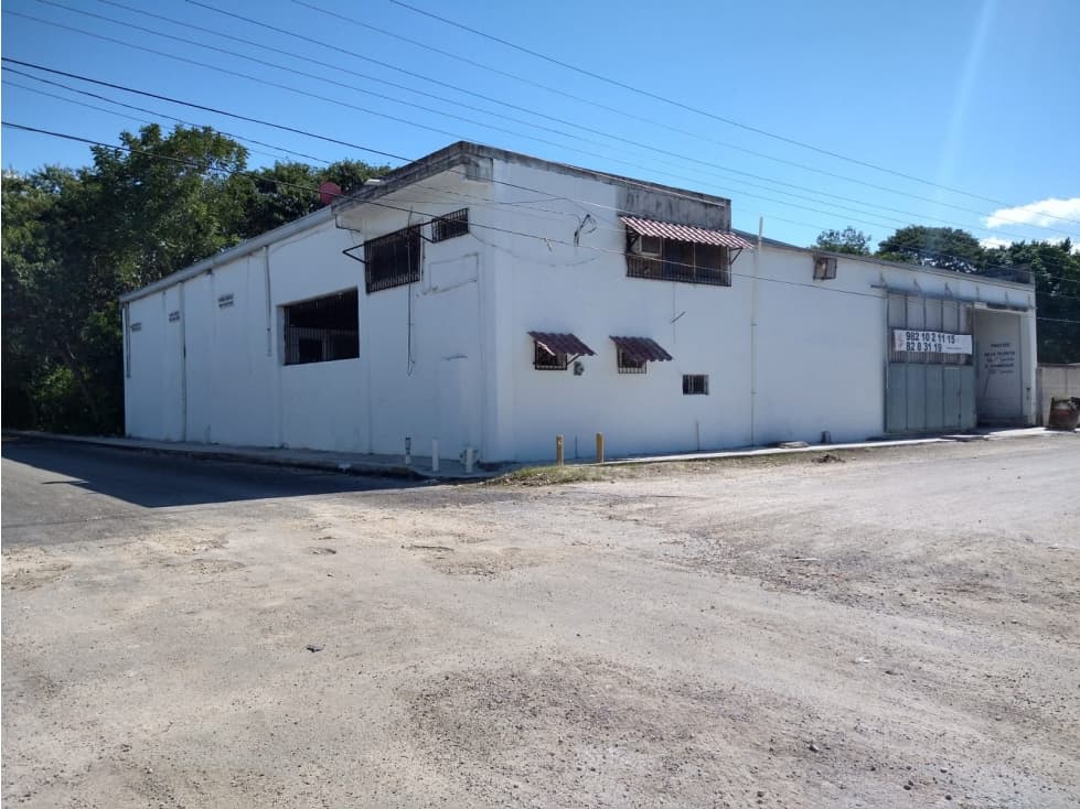 Venta o renta de Bodega en Champotón de 625 m2 - 1