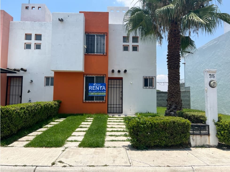 CASA EN RENTA EN SAN JUAN DEL RIO QUERETARO - 1