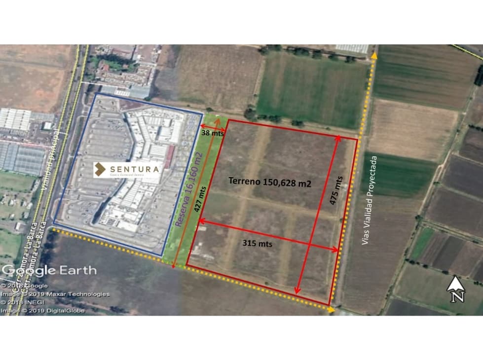 Terreno en VENTA costado de centro comercial SENTURA - 1