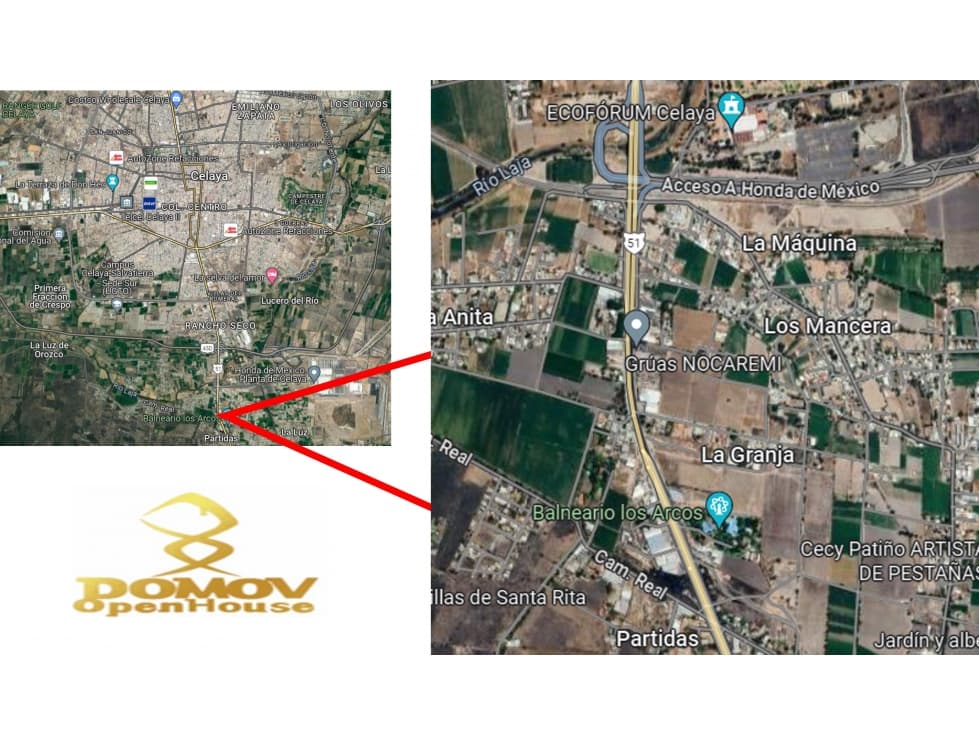TERRENO EN VENTA EN CELAYA COMUNIDAD LA CRUZ - 1