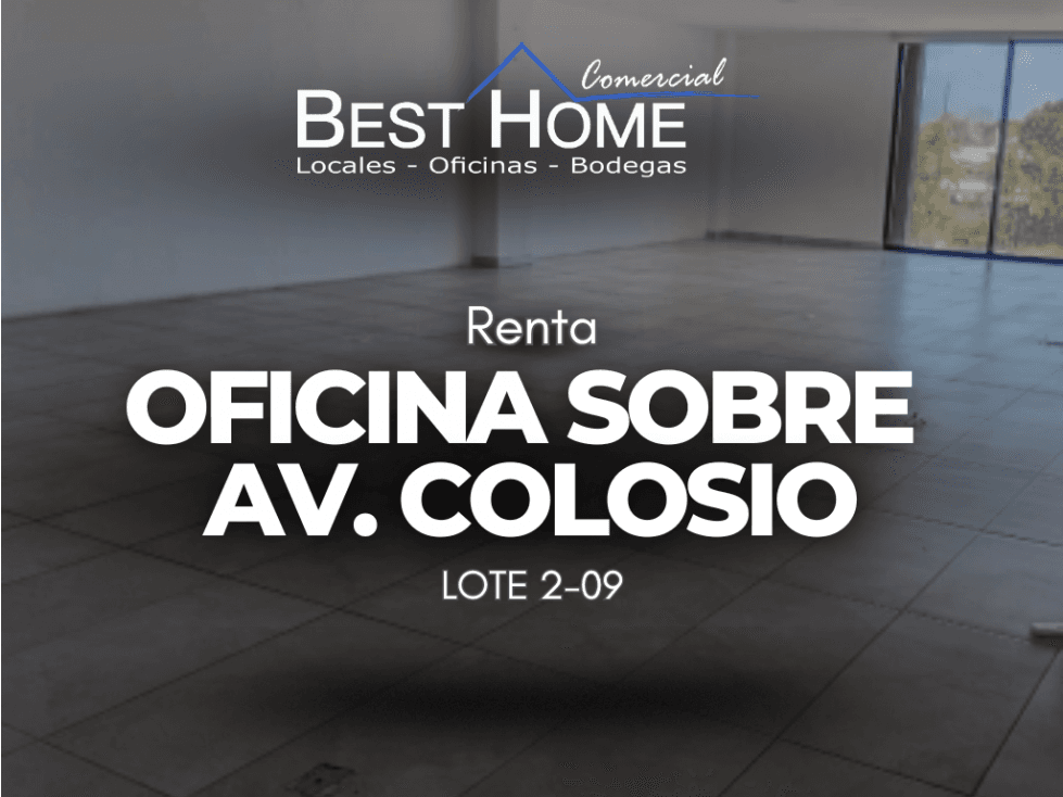 Se Renta Oficina de 112 m2 sobre AV. Colosio Cancún Q.Roo - 1