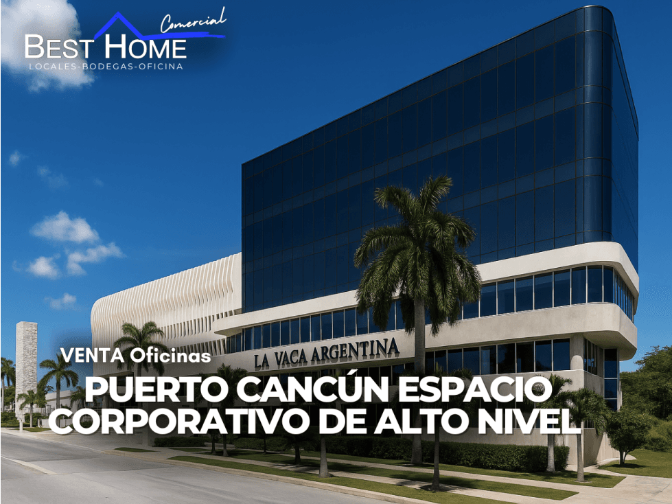Oficina de 167 m2 en Venta en Puerto Cancún Corporativo de Alto Nivel - 1