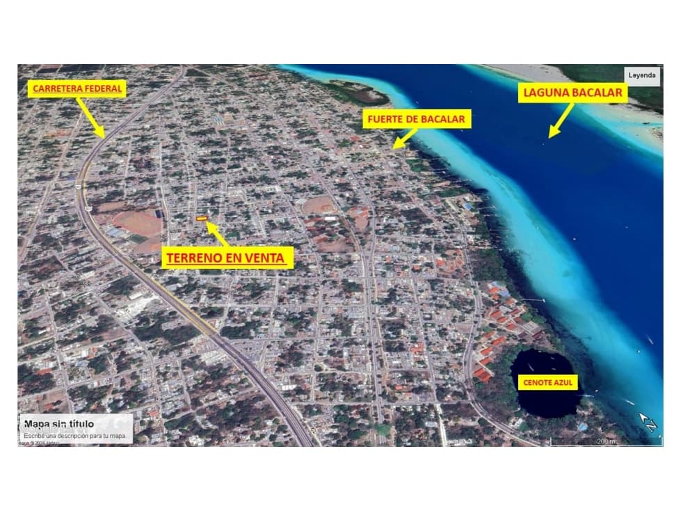TERRENO EN VENTA - BACALAR QUINTANA ROO - 1
