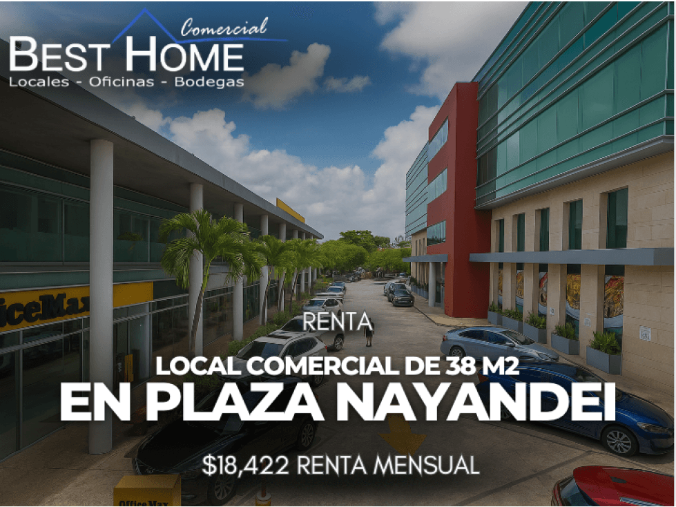 Se renta Local 51 en Plaza Nayandei, Av. Bonampak Cancún - 1