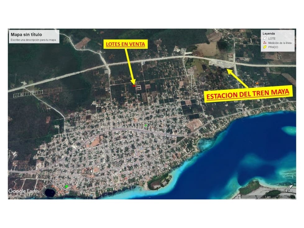 LOTES EN VENTA BACALAR, QUINTANA ROO - 1