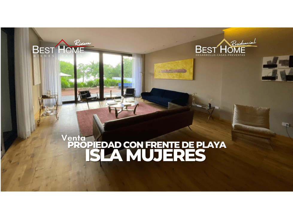 Departamento de 600 m2 en venta en Isla Mujeres Residencial Baraka - 1
