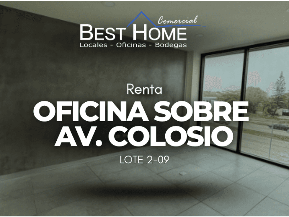 Se Renta Oficina de 95 m2 sobre Bldv. Colosio Cancún Q.Roo - 1
