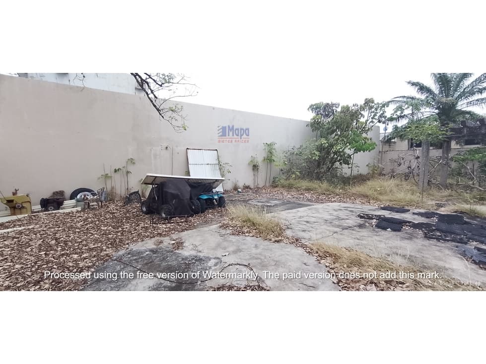 250 M2 Terreno en Venta 10 Mts. Frente 25 Mts. Fracc. Framboyanes - 1