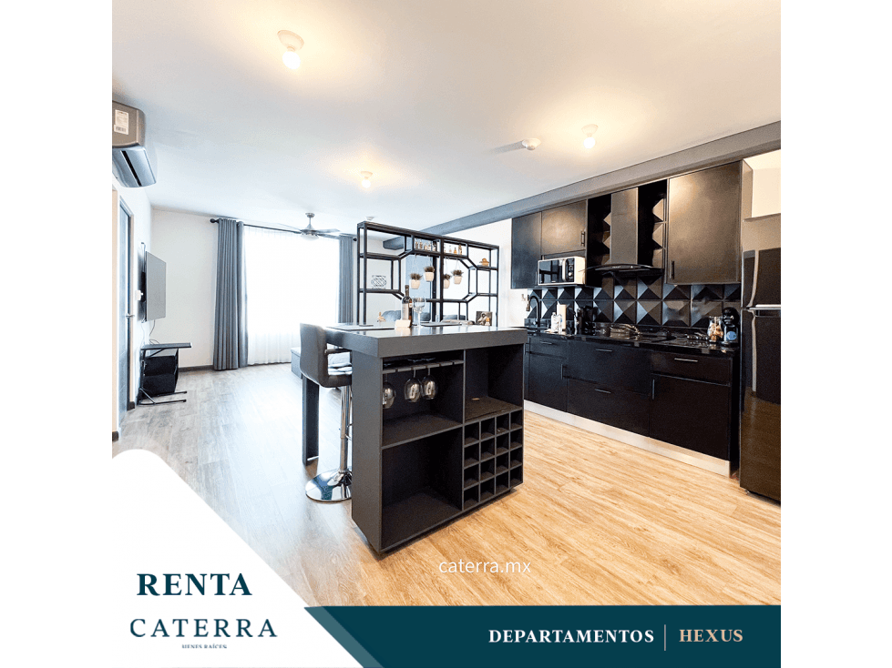 RENTA / Departamento Hexus - 1