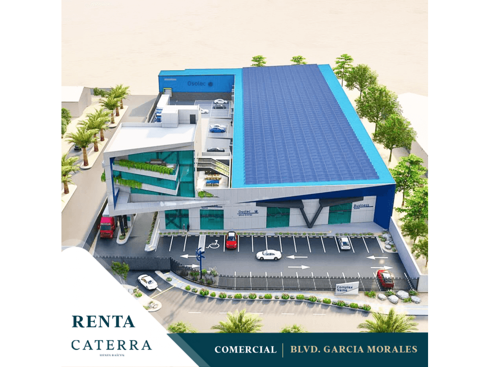 RENTA / Espacios Industriales y Comerciales Blvd. García Morales - 1