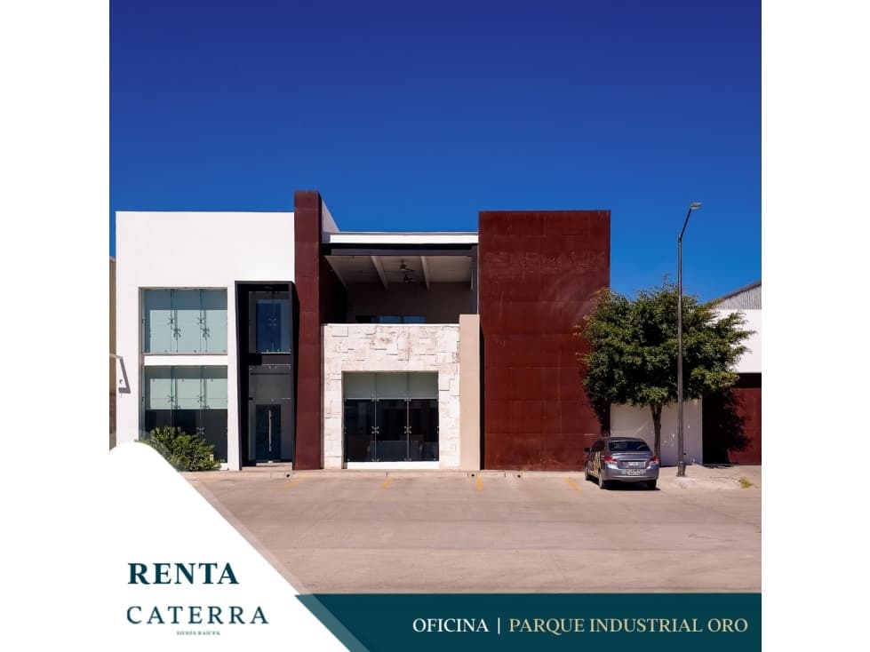 RENTA / Oficina Parque Industrial Oro - 1