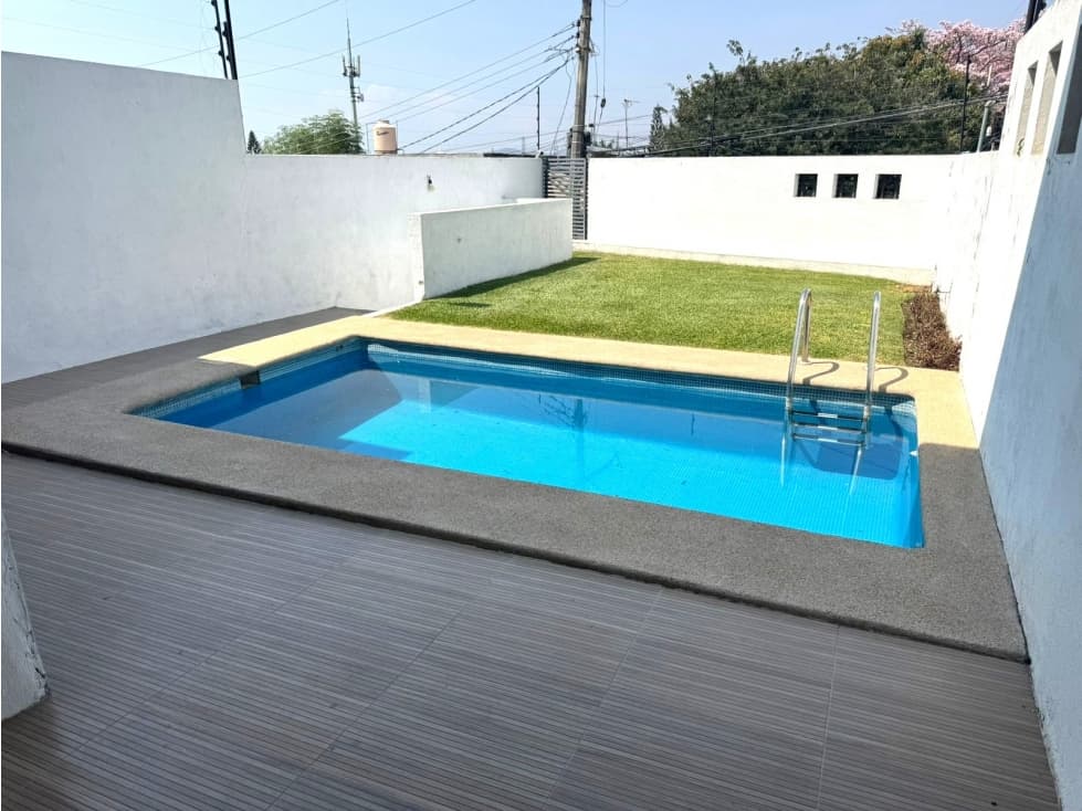 Renta casa sola amueblada; Lomas Trujillo, Emiliano Zapata, Mor. - 1