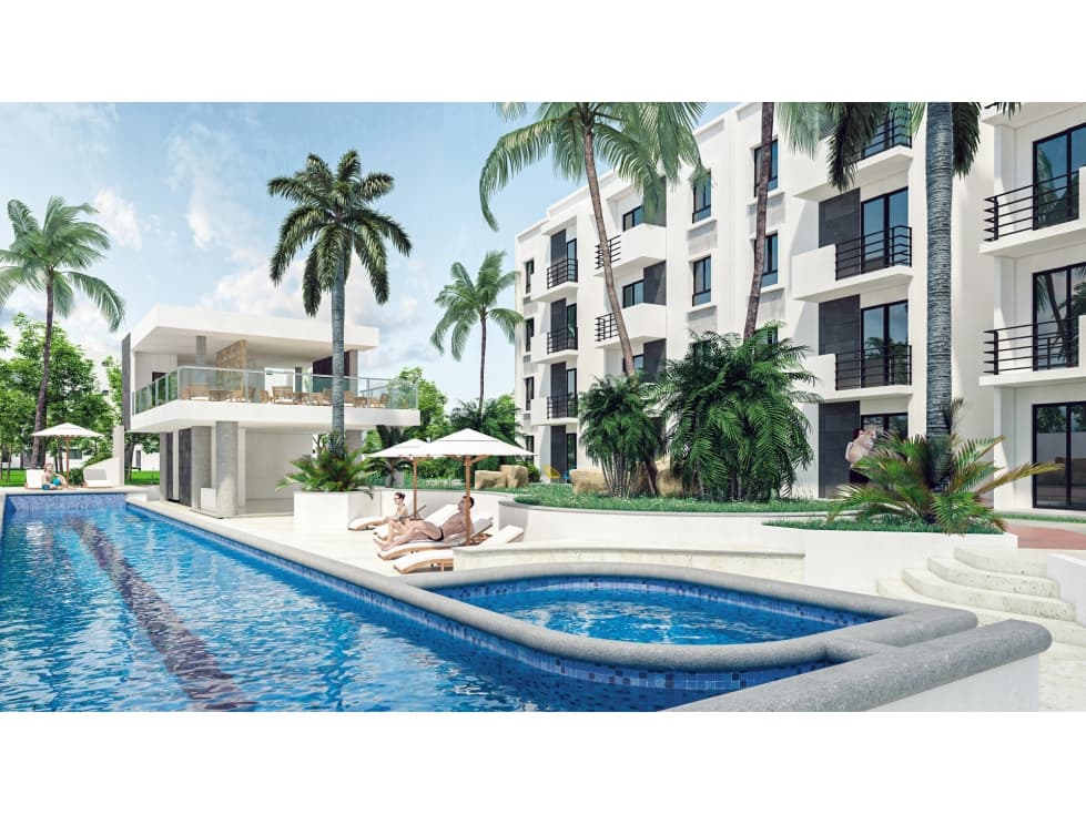 DEPARTAMENTO EN VENTA, ALDEA PLUS EN TULUM - 1