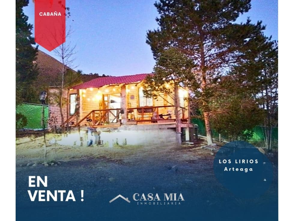 Cabaña en Venta en Los Lirios, Arteaga, Coahuila - 1