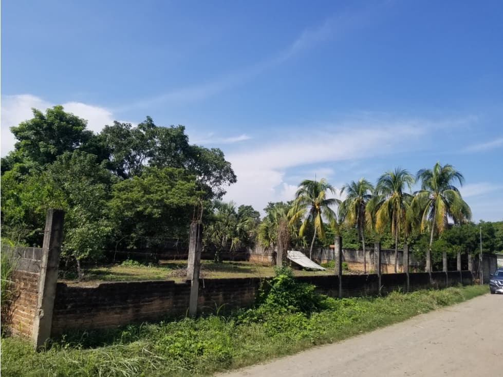 TERRENO BARDEADO EN VENTA EN PALO SECO, TAPACHULA - 1