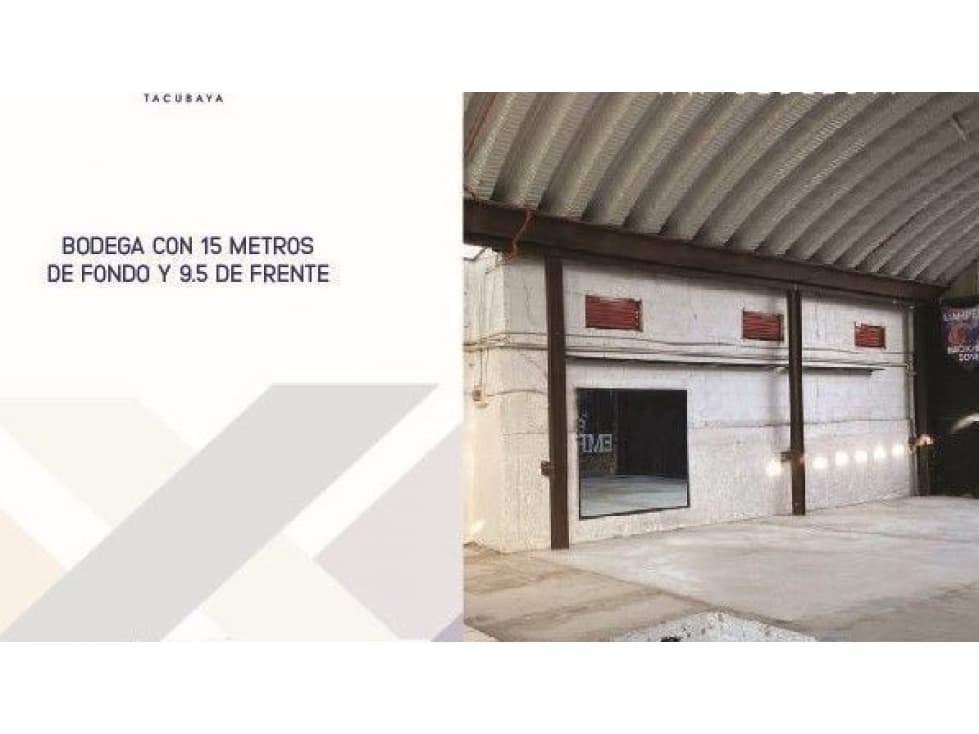 BODEGA EN VENTA TACUBAYA - 1
