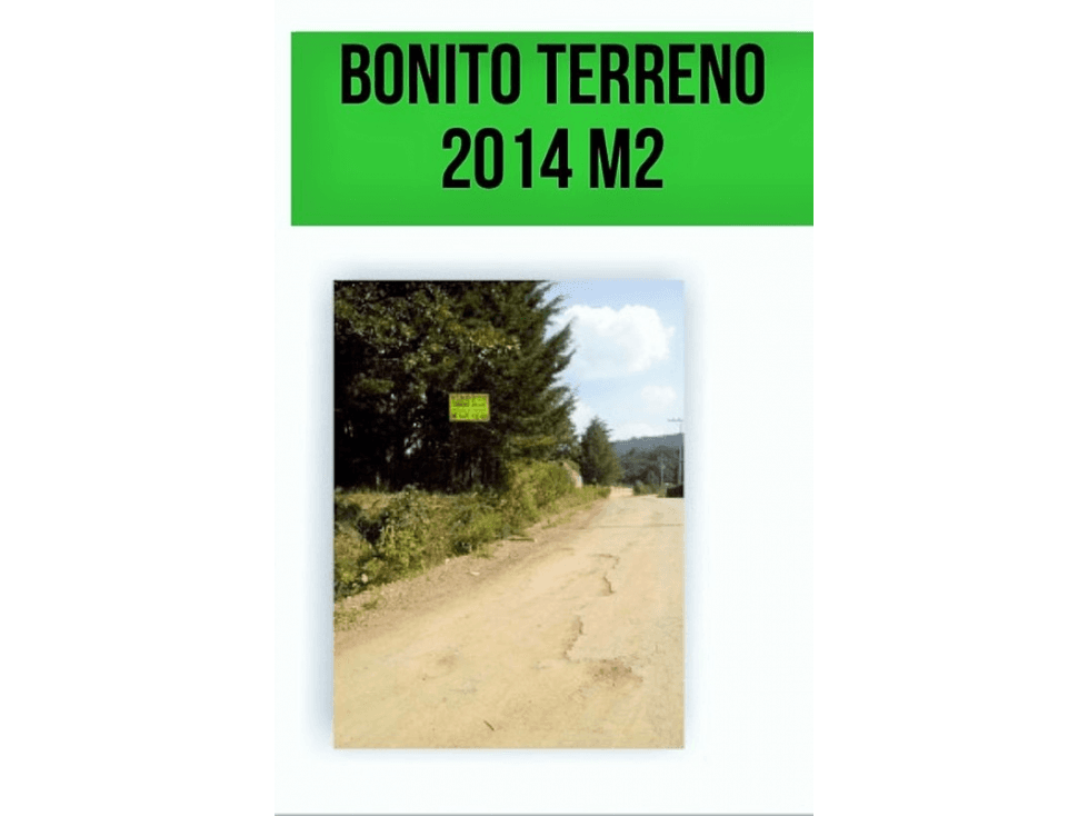 Bonito Terreno Semiplano en Jilotzingo - 1