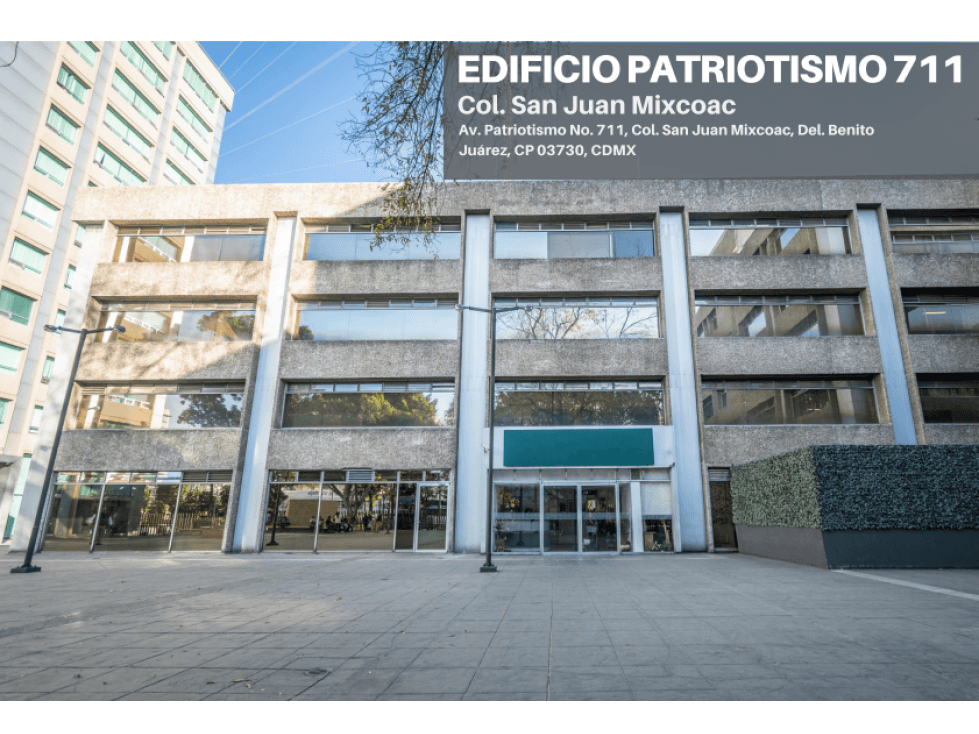 Edificio en Renta, Patriotismo, Benito Juarez - 1