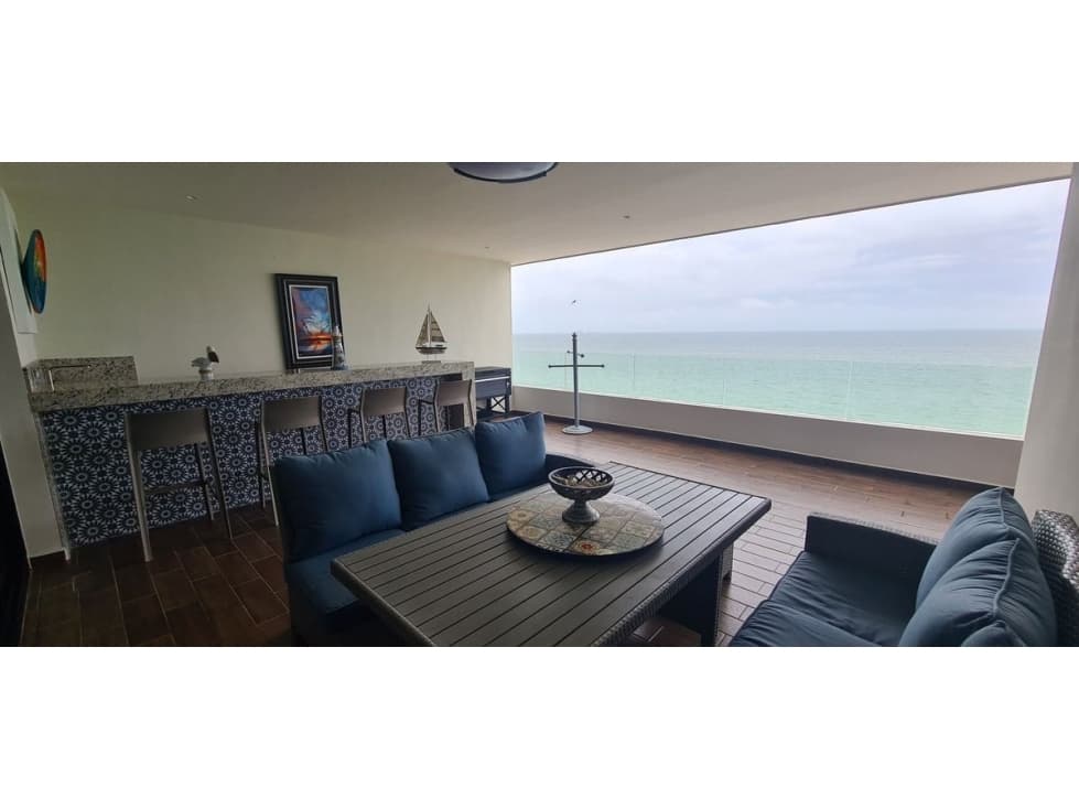 DEPARTAMENTO CON VISTA AL MAR EN CHICXULUB PUERTO - 1