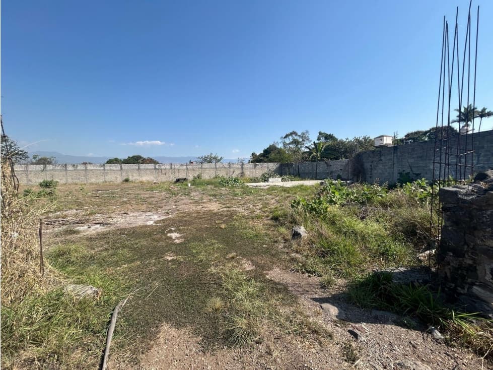 Venta Terreno: Plano y bardeado, en Par Vial, Jiutepec Morelos - 1