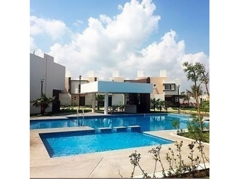 RENTA DE CASA AMUEBLADA EN DREAM LAGOONS VERACRUZ - 1