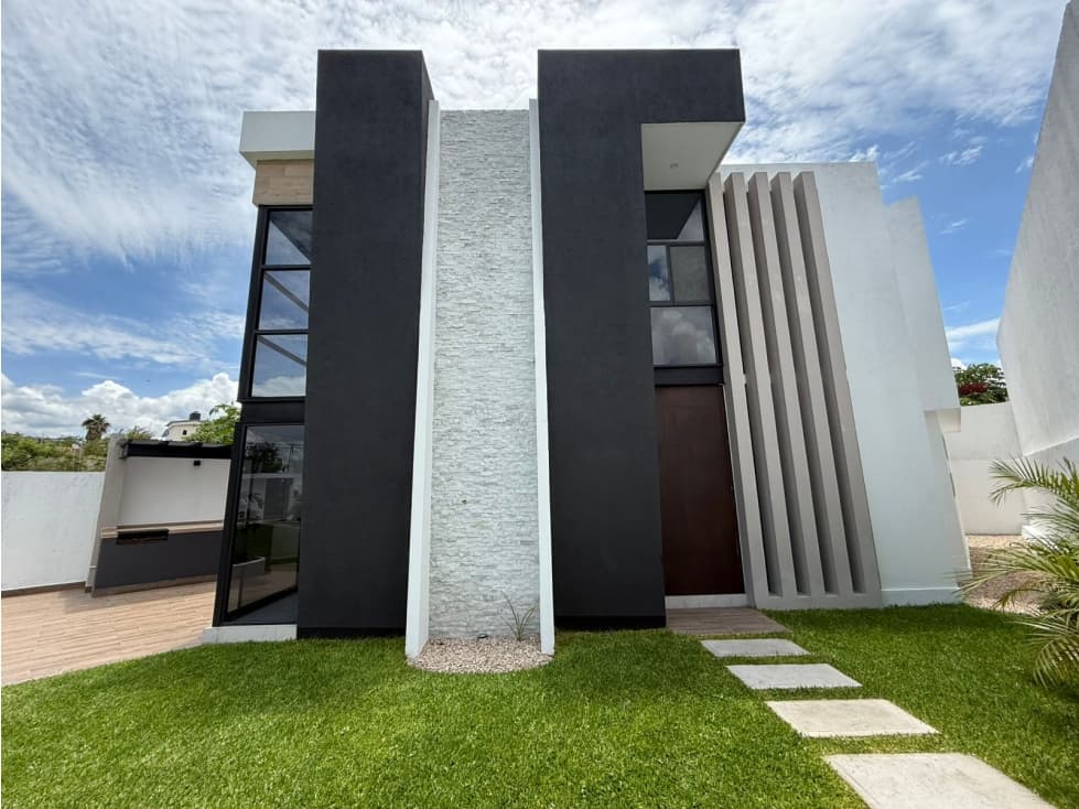 Casa Moderna en Altos de Oaxtepec con Alberca - 1