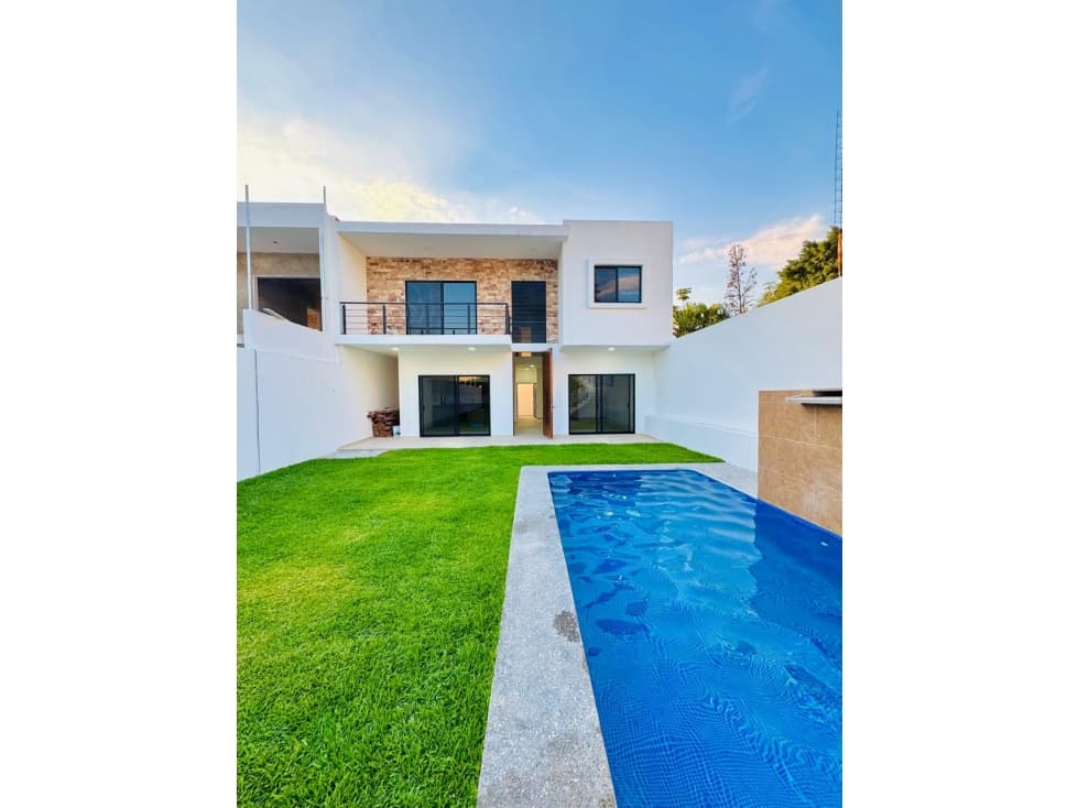 Hermosa Casa en Renta en Burgos, Temixco, Morelos - 1
