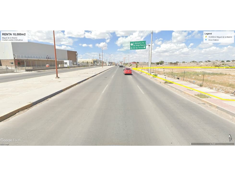Renta 10,000m2 Miguel de la Madrid - 1