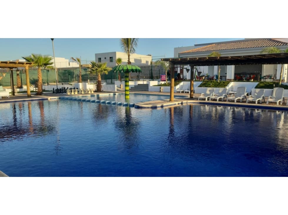 CASA AMUEBLADA RENTA EN MAZATLÁN 3 RECS, ALBERCA COMÚN, COTO PRIVADO. - 1