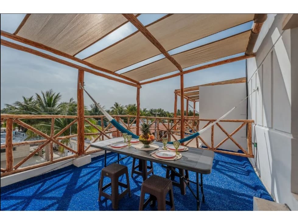 Venta de Casa de Playa una cuadra del mar de Yucatán - 1