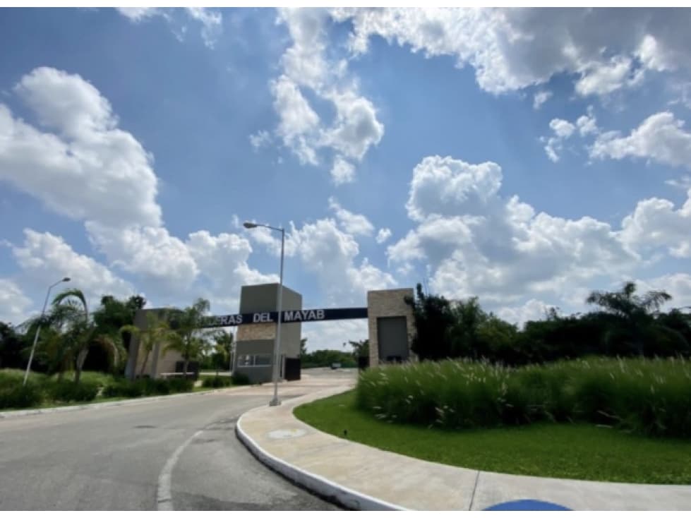 TERRENO EN VENTA EN PRIVADA PRADERAS DEL MAYAB - 1