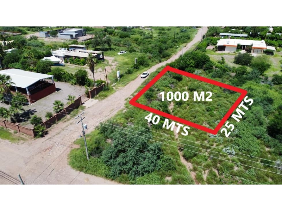 Lote de 1000 m2 en Ranchitos San Carlos Sonora - 1