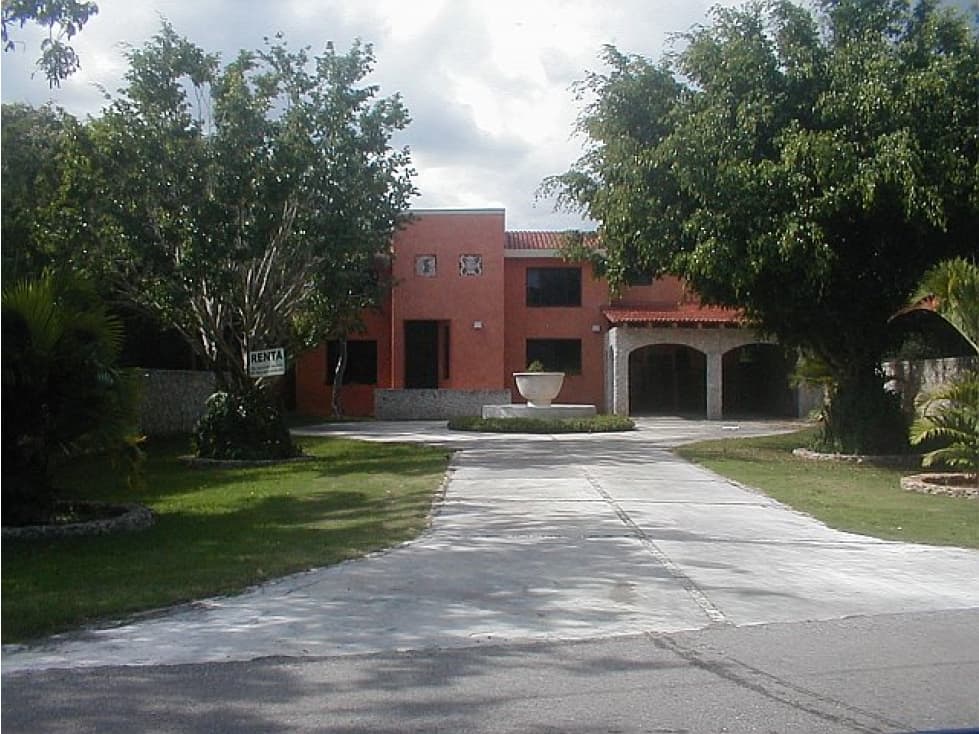 VENTA CASA MÉRIDA CLUB DE GOLF LA CEIBA 4 HABITACIONES - 1
