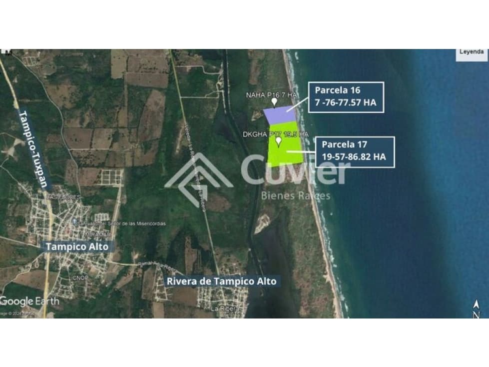 TV2013-CD TERRENO EN VENTA, LA RIBERA,VERACRUZ- PRECIO POR M2 - 1