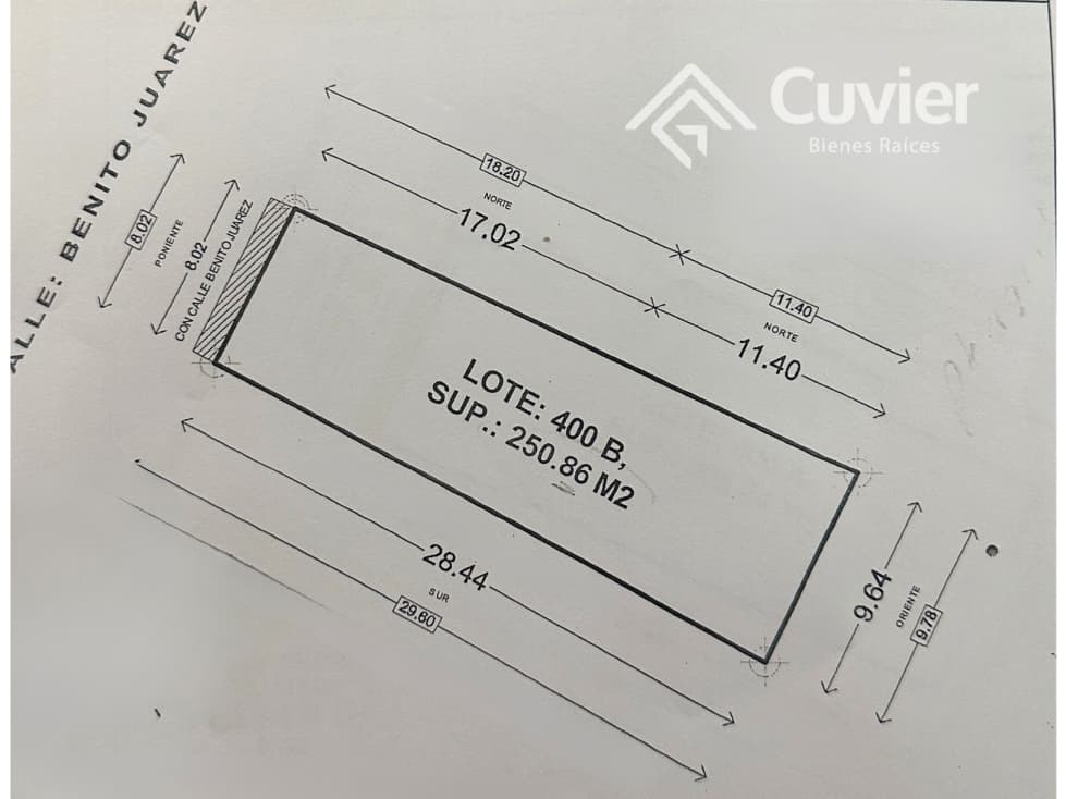 TV2000-GH TERRENO EN VENTA, COL. ZONA CENTRO DE TAMPICO - 1