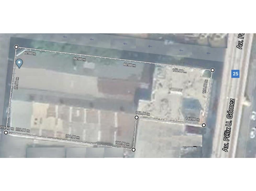 Terreno en venta sobre Felix U Gomez con 3 frentes HZ - 1