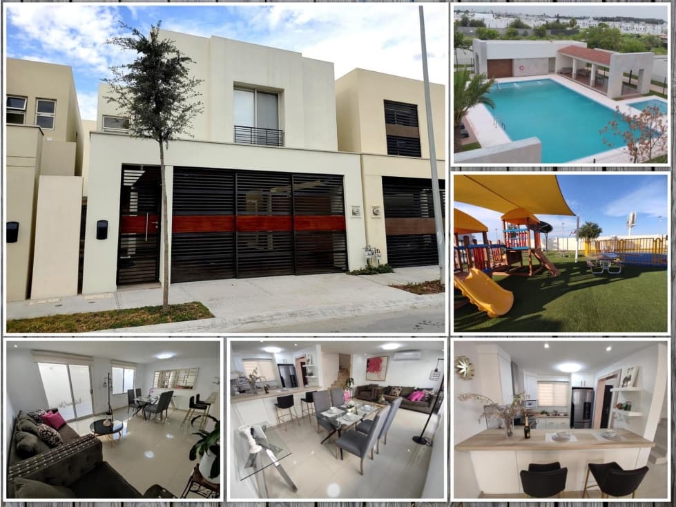 BOSQUEALTO Casa NUEVA a Estrenar en Renta AMUEBLADA en Apodaca MZC - 1
