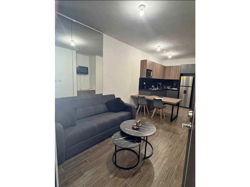BONITO DEPA A ESTRENAR SANTE FE LIVING 2 REC AMUEBLADO $ 18 Mil - 1