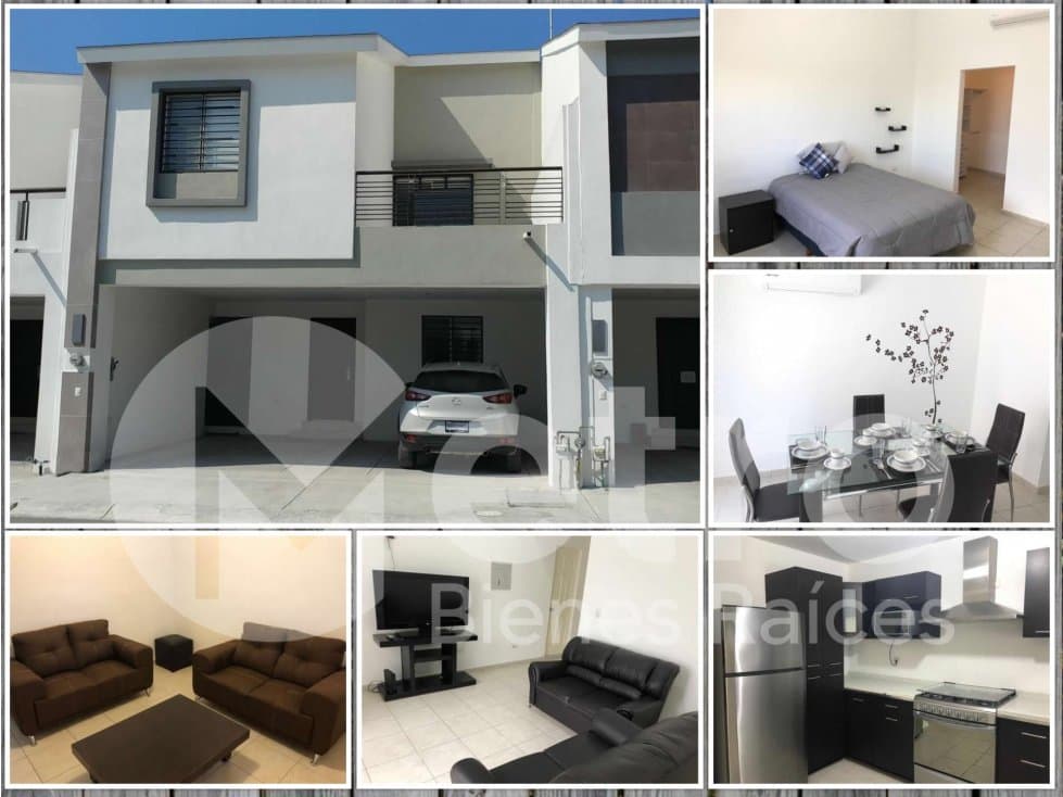 ALMERIA Casa en Renta AMUEBLADA en Apodaca MZC - 1