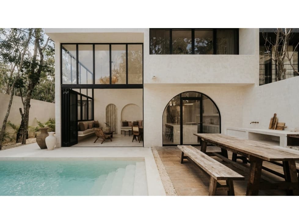 Tulum Tropical Luxury Villa- 3 Bedrooms - 1