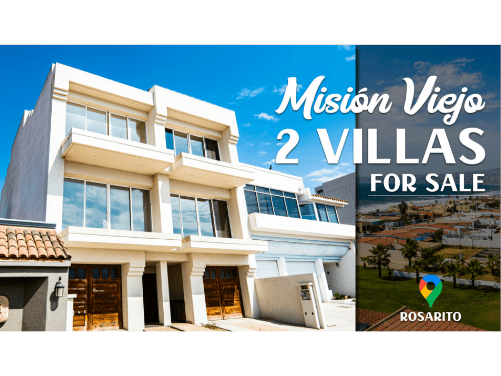 VILLA EN VENTA EN MISION VIEJO PLAYAS DE ROSARITO - 1