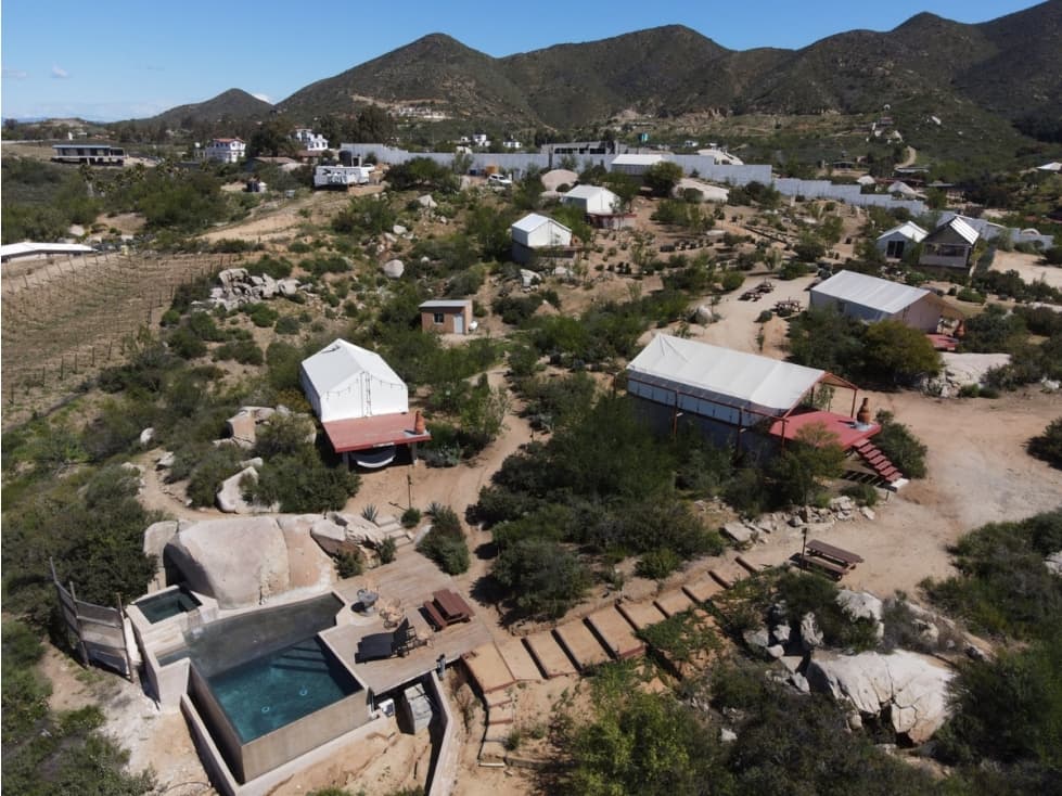 Oportunidad de Inversión - Hotel Glamping Boutique en Venta Valle Gpe. - 1