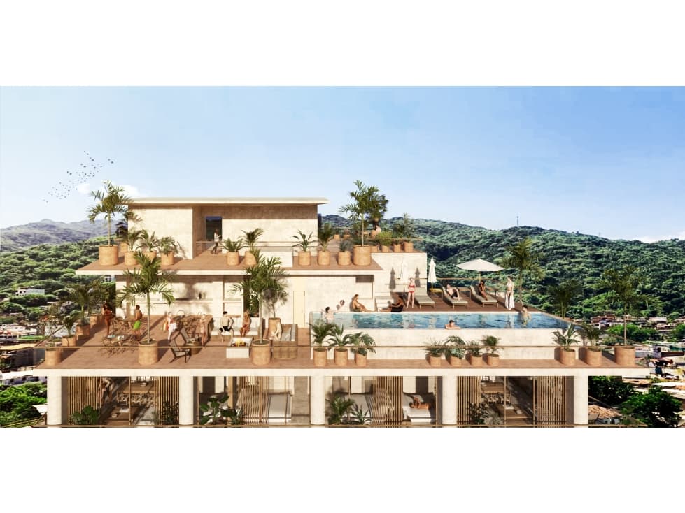 DEPTO. TIPO A EN VENTA EN KORALION LIVING EN PUERTO VALLARTA DESDE - 1