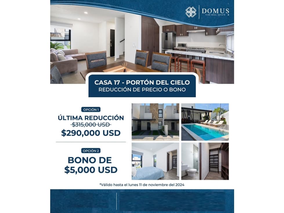 HOME 17 FOR SALE MODEL PORTON DEL CIELO IN NUEVO VALLARTA - 1