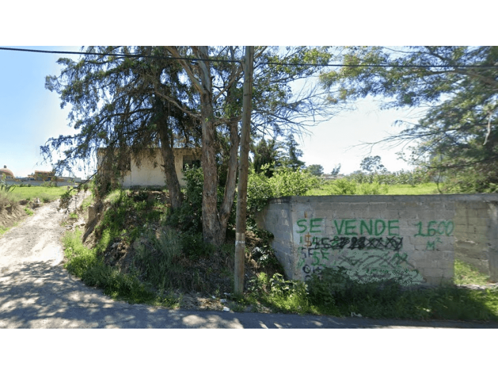 ACULCO DE ESPINOZA TERRENO 1600 M2 CON CONSTRUCCION EN ESQUINA - 1